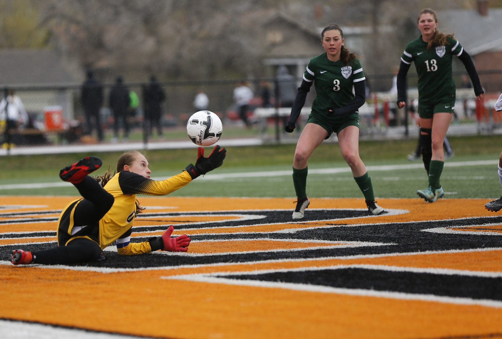 soccer - kelly walsh v evanston girls